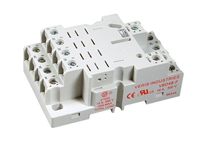 VBD4B-F DIN Sockets